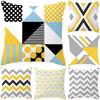 Yellow Pillow Pillow Case Pillow Car Cushion Sofa Pillow Nordic Sofa Cushion Pillow