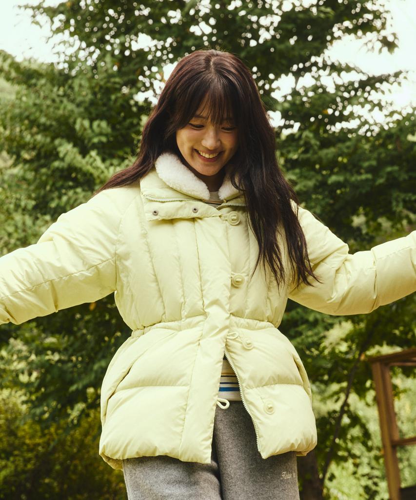 KODAK Brownie Mid-Mid Down Jacket Women'S Mint Green