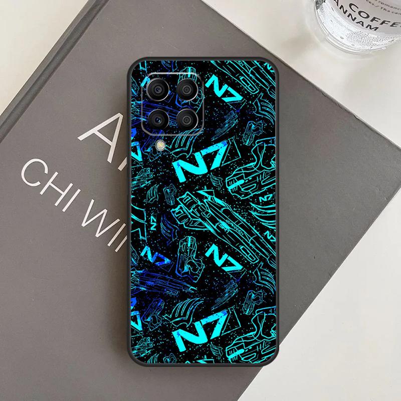 Чехол N7 Mass Effect для Samsung Galaxy M16 M36 M56 M33 M53 M13 M12 M32 M52 M20 M15 M55 M31 M14 M35 M34 M54
