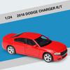 Welly 1/24 2016 Dodge Charger R/T литая модель автомобиля игрушечная имитация транспортных средств металлические игрушки для коллекционирования в подарок детям