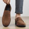 New Classics Men's Suede Slip On Loafers Preppy Lightweight Breathable Flats Non Slip Daily Fashion Casual Outdoor Sneakers