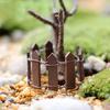 Mini Fairy Garden Miniature House Fence Craft DIY Micro Landscape Decor Gift