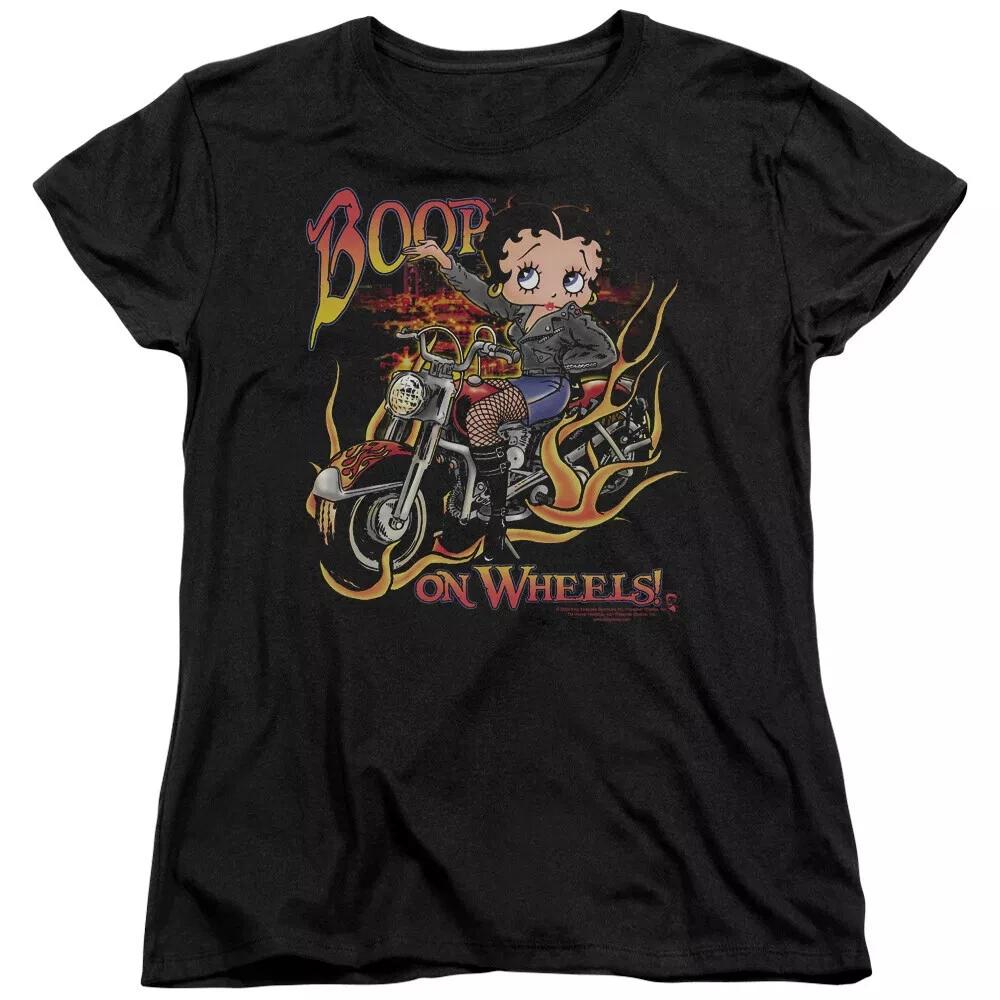 Женская футболка Betty Boop "Boop On Wheels"