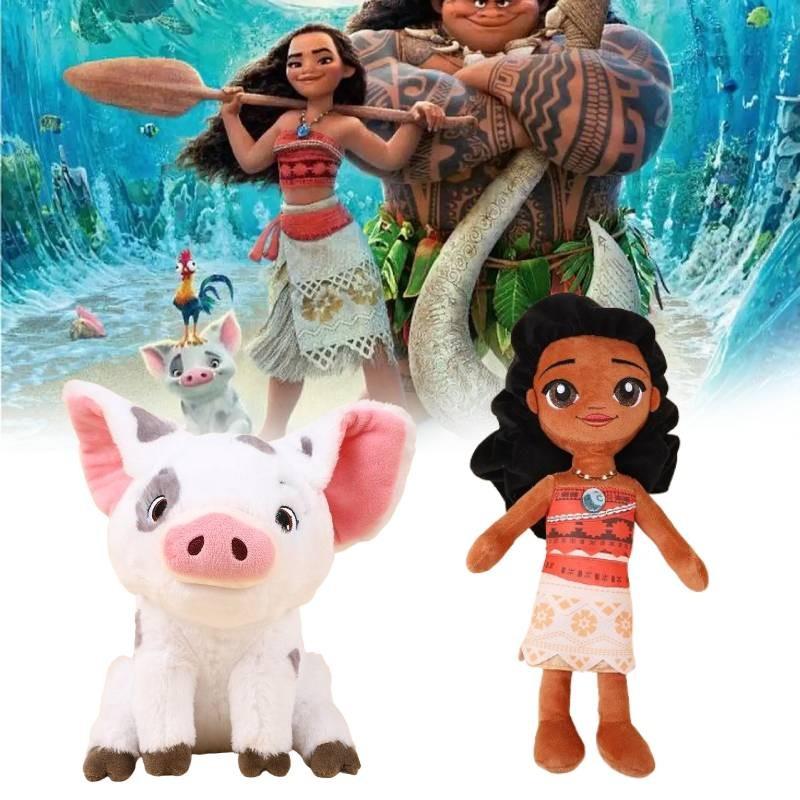 Moana Pua Plush Toys Cartoon Stuffed Dolls Room Sofa Decorations Gifts Kids