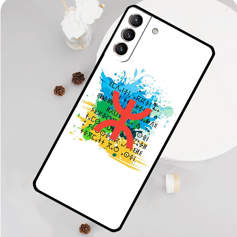 Чехол для телефона с флагом берберов Амазигов для Samsung Galaxy S24 S26 Ultra S20 S21 S22 S23 S25 Plus S10 S25 FE Funda Cover