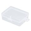 Transparent Jewelry Box Portable Reusable Waterproof Leakproof Sealed Storage Case Container Organizer with Lid