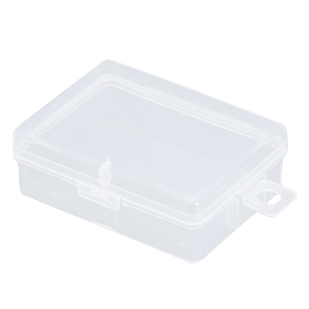 Прозрачная шкатулка для драгоценностей, портативная многоразовая, водонепроницаемая, герметичная, контейнер-органайзер с крышкой