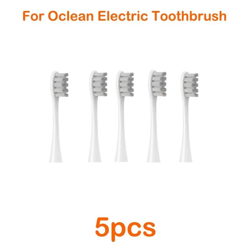 5 шт. сменные насадки для электрических зубных щеток Oclean для Oclean X Pro/X/Z1/F1/One/Air 2 насадки для электрических зубных щеток Sonic