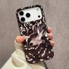Силиконовый чехол для телефона с узором из кружевного оленя для iPhone 17 Pro Max 11 12 13 14 15 16 Pro 17 Air 15 14 Plus X XS XR Мягкая крышка