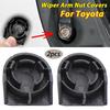2X Old oynasini tozalagich qo'li gayka qopqog'i Bolt qopqog'i Toyota Corolla E150 E160 Verso Yaris Auris uchun OE# 8529213010 Avtomobil aksessuarlari