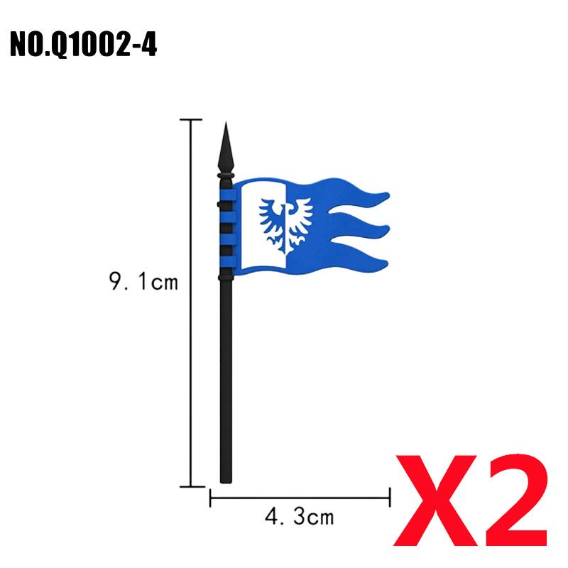 Набор средневековых строительных блоков с солдатами, лошадьми и настраиваемой броней для детей от 6 лет