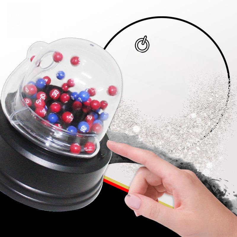 Электрический селектор номеров лотереи с 3 моделями: Игровой автомат Lucky Shake, лотерейный автомат и автомат с шестью билетами на социальное обеспечение.