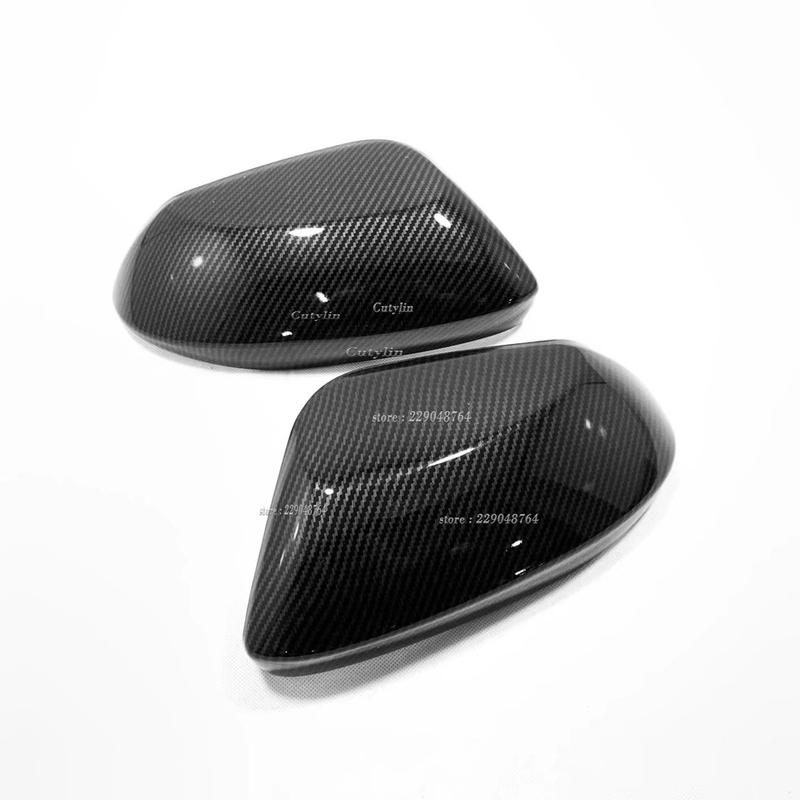 For Toyota Yaris Cross - ABS Black Side Door Rear View Rearview Mirror Decoration Sticker Cover Trim Accessories