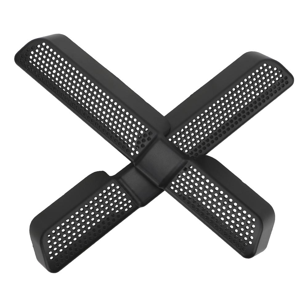 Для Skoda Kodiaq 2016 2017 2018 Вентиляция под сиденьем заднего ряда Крышка воздуховода автомобиля Пылезащитная 2 шт./компл. Автостайлинг Крышка воздуховыпускного отверстия автомобиля