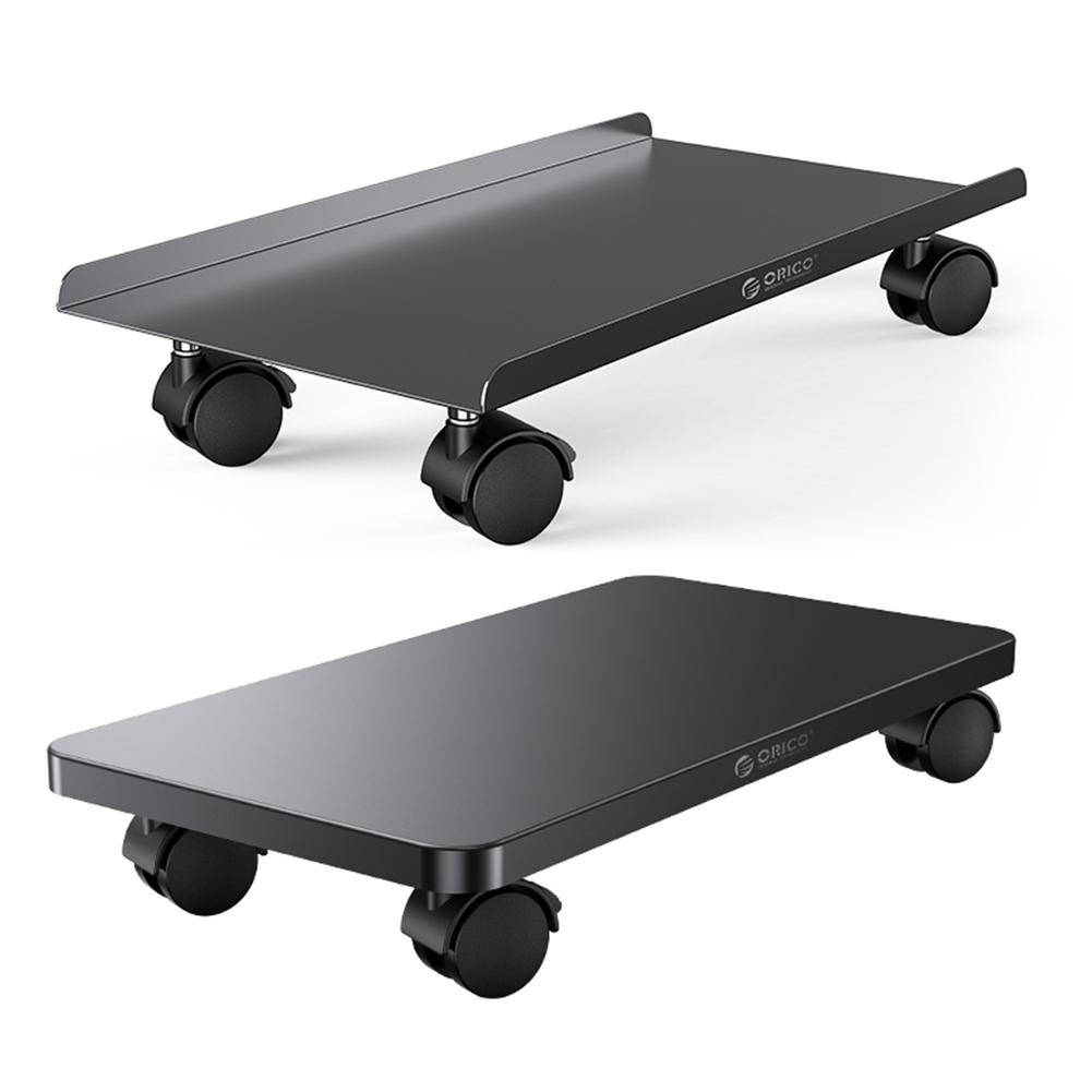 Стальные тележки-подставки для компьютерных башен с фиксирующимися поворотными колесиками, ящик для хранения ПК, подставка для ПК для большинства компьютерных башен, игровых ПК, корпусов ATX