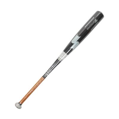 Бита для бейсбола SSK Hardball Metal Sky Beat SBB2004 Black x NB Silver 83 см, совместима с битами для бейсбола Junior High School 31K-LF
