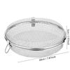 304 Stainless Steel Airfryer Basket Quickly Drain Oil Reusable Draining Basket Multi-functional Safety