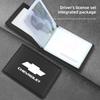 Car Driving Documents Protective Case Card Holder For Chevrolet Cruze Malibu Colorado Suburban Equinox Blazer Trax Camaro Spark