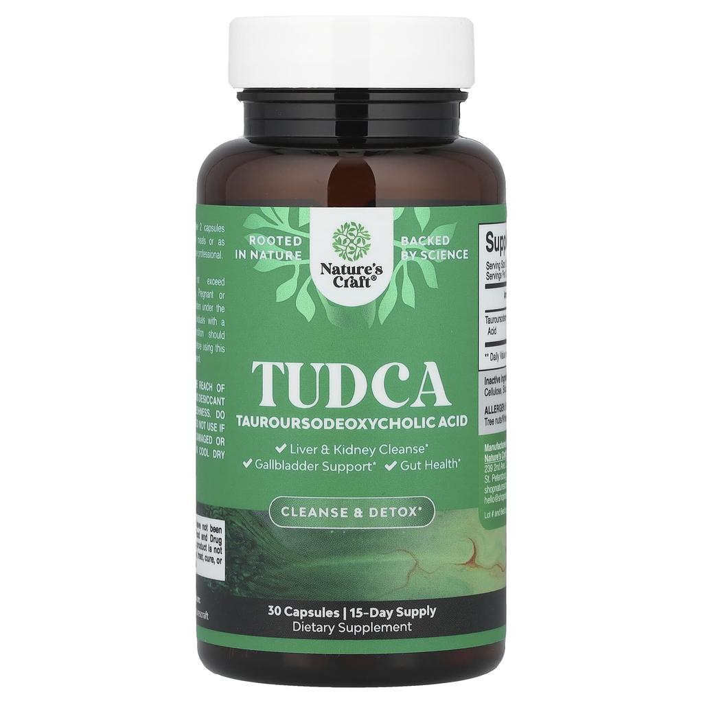 Nature's Craft Tedca, 30 Capsules (250Mg Per Capsule)