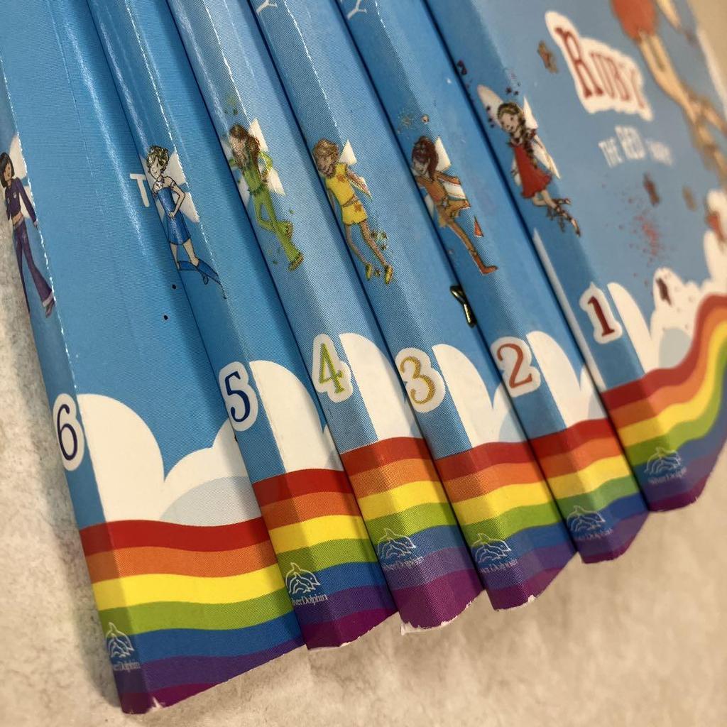 [Б/У] RAINBOW magic-РАДУЖНЫЕ ФЕИ набор из 6 книг