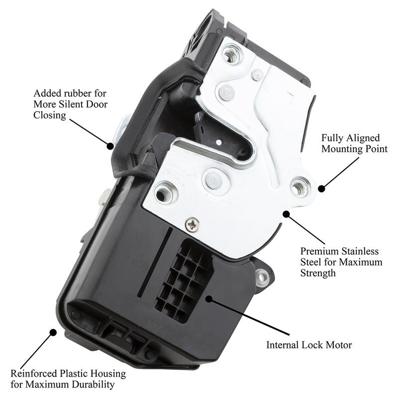 931-108 931-109 Автомобильные приводы замка передней и задней двери для GMC CHEVROLET CADILLAC 2007-200 931-304 931-303