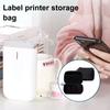 Carrying Case Label Maker Machine Organizer Large Capacity Zipper Closure Shockproof Portable Label Printer Storage Holder