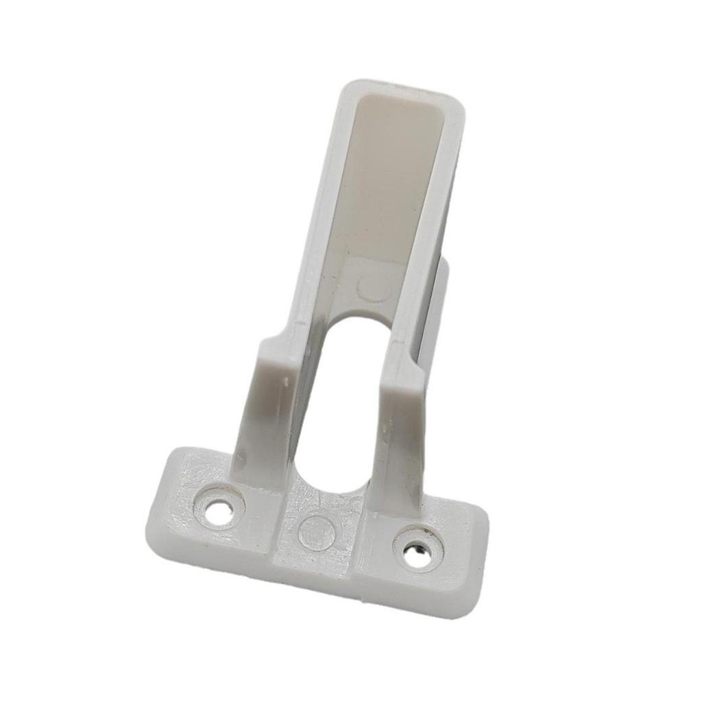 Closet Rod End Supports with Mounting Screws Curtain Flange Rod Holder RV Camper Accessories Opening Flange Rod Bracket