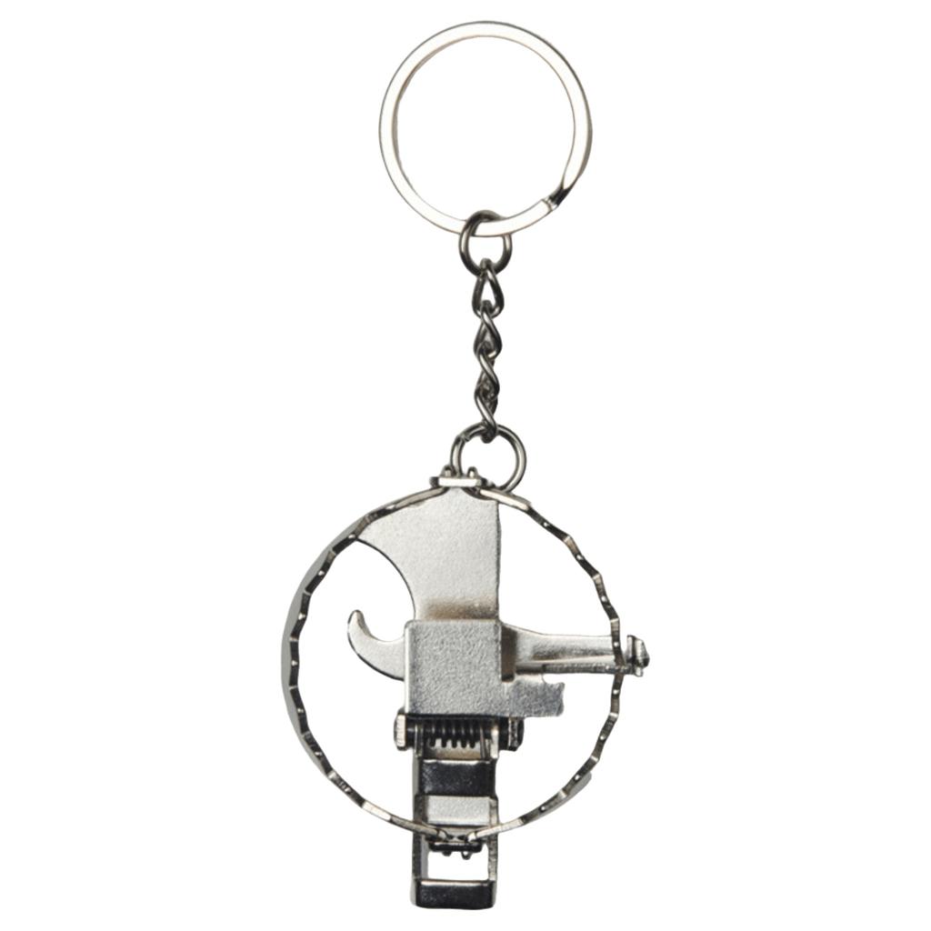 Metal Mousetrap Keychain, Pendant Car Key Chain