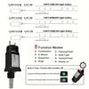 Рождественские гирлянды на 100/200/300 светодиодов для использования в помещении и на открытом воздухе, 8 режимов освещения со встроенными функциями таймера и памяти, водонепроницаемая гирлянда с разъемом