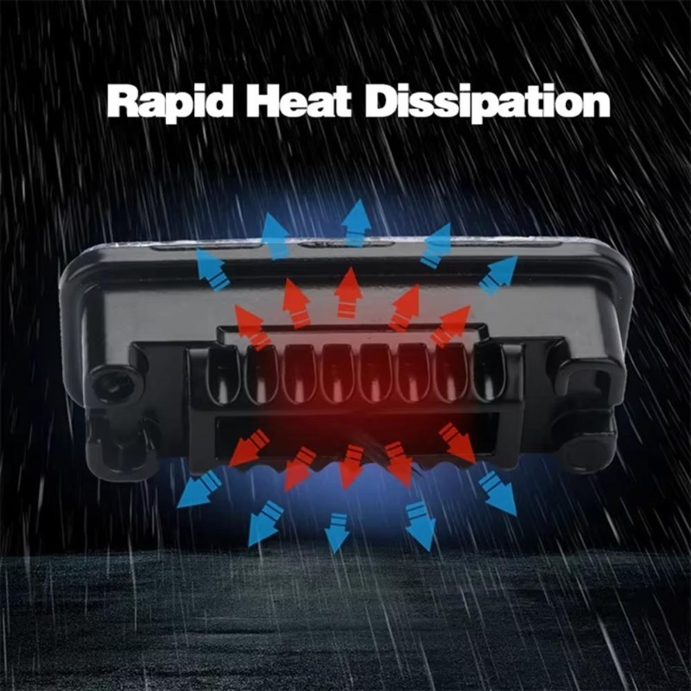 3 светодиодных дневных ходовых огня Водонепроницаемость IP67 Автомобиль Мотоцикл ДХО Постоянный/Мигающий