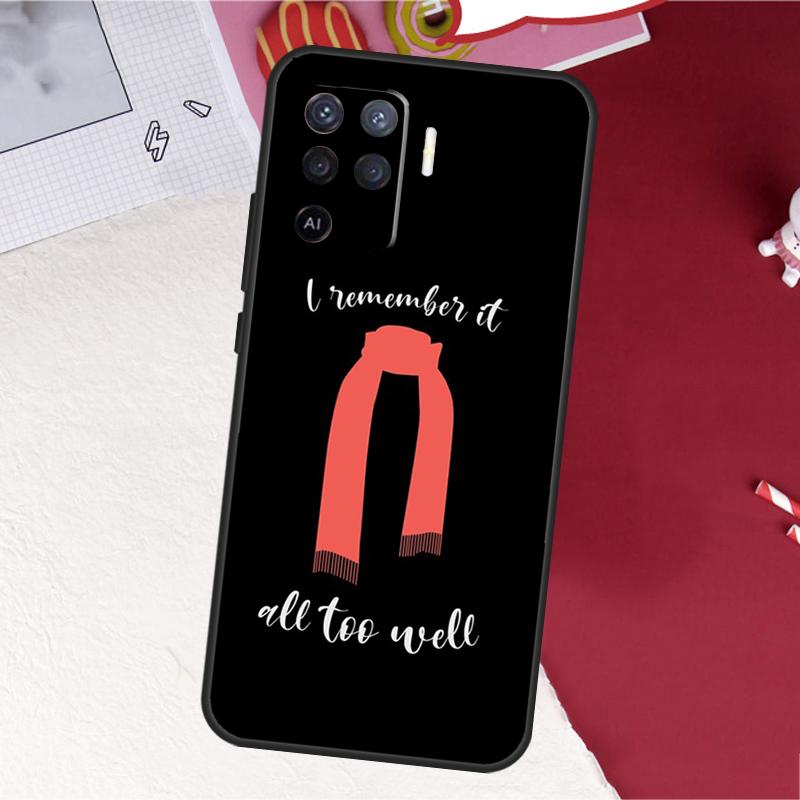 All Too Well Lyrics Case For Oppo A17 A57 A77 A74 A54 A94 A78 A98 A18 A60 A80 A40 A38 A58 A96 A76 A16 A15 A5 Pro