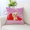 Милая собака Декоративная наволочка для автомобиля Украшения для офиса Гостиная Диван Домашняя наволочка