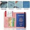 2024 RFID антимагнитный дорожный кошелек для паспорта и документов