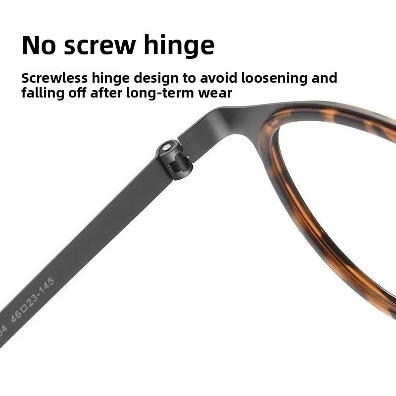 Роскошные дизайнерские металлические очки для чтения в круглой оправе для мужчин и женщин, деловые, высокой четкости, блокирующие синий свет, для дальнозоркости