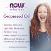 Now Foods Solutions, Grapeseed Oil, 4 Fl Oz (118 Ml)
