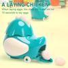 Electric Laying Hen Children's Laying Hens Universal Walking Light And Music Toys