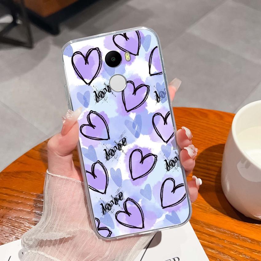 Чехол для Redmi 4 3 6 Pro 4A 4X 5A 5 Plus K90 Милый узор акулы и кошки Телефонные сумки Мягкий ультратонкий ТПУ силикон Противоскользящая оболочка для Redmi Прозрачная задняя крышка