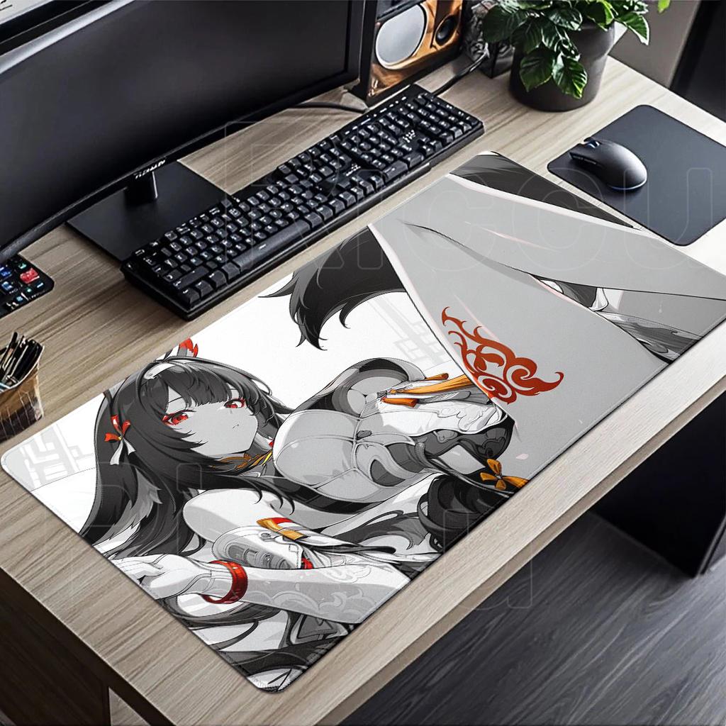 Zenless Zone Zero YeShunguang Коврик для мыши ZZZ Игровой коврик для стола Аниме Девушки Ye Shunguang Большой коврик для мыши Аксессуары для ПК XXL Игровые коврики