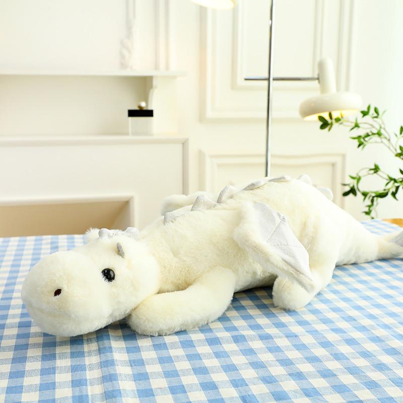Firebreathing Winged Dragon Doll With Soft Short Plush For Kids Bedroom Decor
