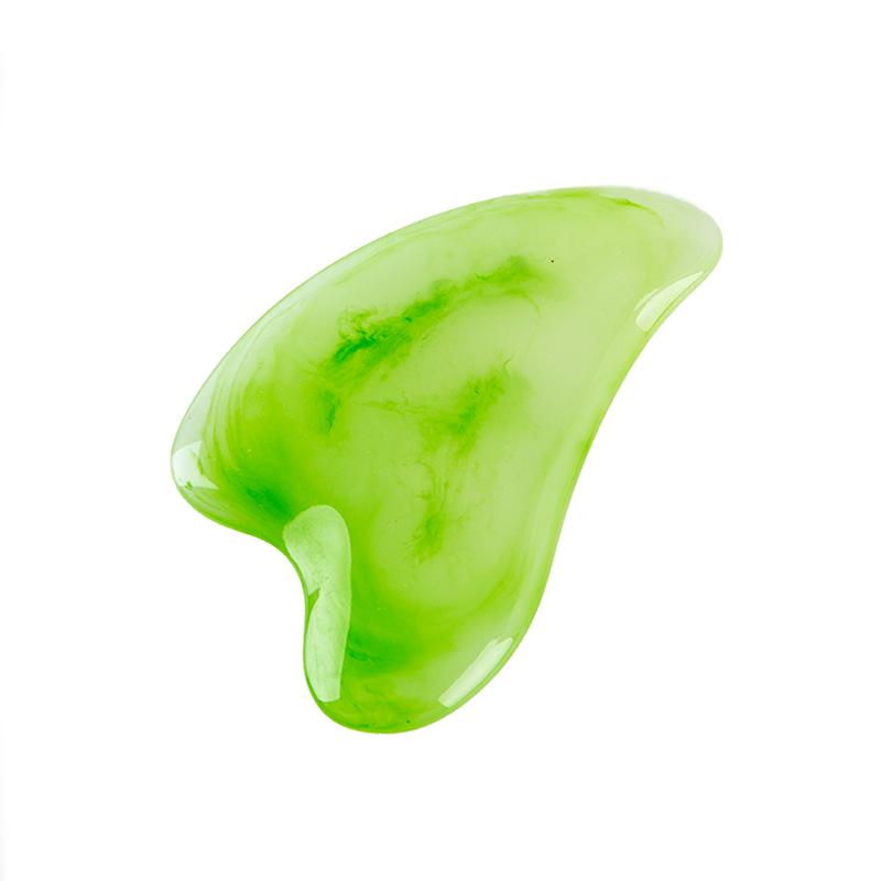 Каменная доска Гуа Ша, массажная доска для тела, шеи, пластина Гуаша, каменный массажер для лица, скребки