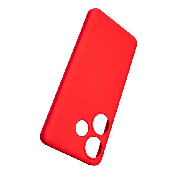 Etui Beline Silicone Do Xiaomi Poco F6 Czerwone