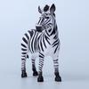 Модель дикой природы Зебра: Пластиковая игрушка для детей в стиле африканского сафари