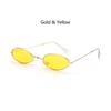 Retro Small Oval Sunglasses Vintage Shades Sunglasses Women  for Men Women Eyeglasses 90s Street Style Sun Glasses