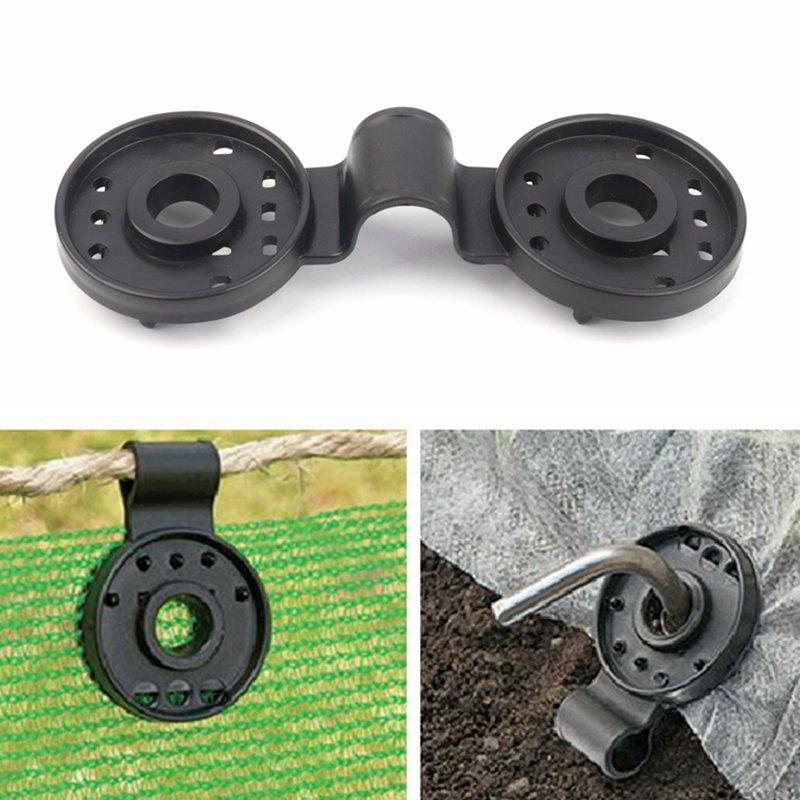 10/30/50pcs Sun Shade Net Clips Greenhouse Shade Cloth Fix Clamp Garden Tools Plastic Grommet Fence Netting Installation Hook