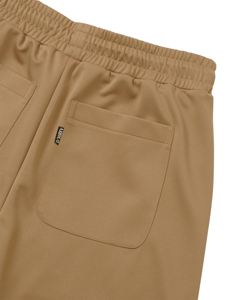 AJOBYAJO One Tuck Track Pants [Mocha]
