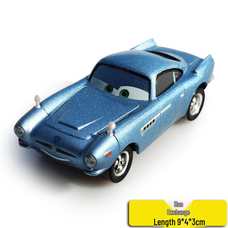 Набор машинок Pixar Cars из сплава: Модели МакКуина, Мэтра, Салли, Шерифа