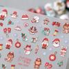 Xmas Nail Charms  Christmas Nail Stickers Nail Accessories Christmas Nail Decorations  Lady