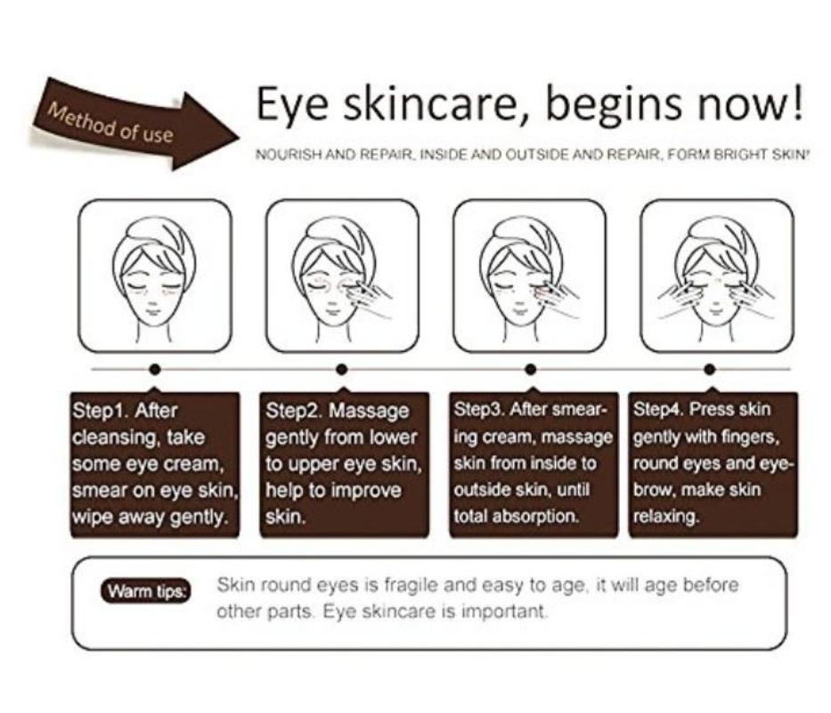 Укрепляющий крем для глаз с лошадиным маслом от темных кругов, морщин, жировых гранул и антивозрастной эссенции для глаз, крем для удаления темных кругов под глазами(5г/15г/30г/50г)