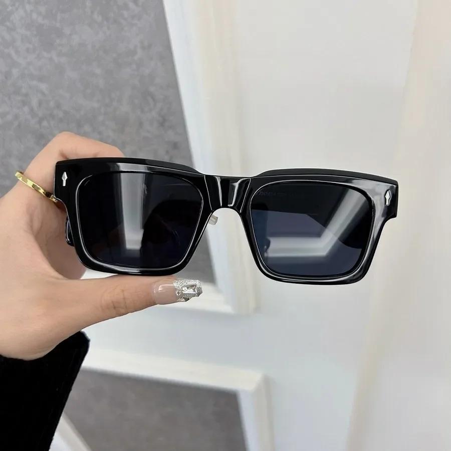 Designer Brand Square Sunglasses Women Men Colorful Cat Eye Frame Sun Glasses Female Mirror Colors Cool Fashion