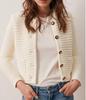Женский однобортный кардиган в стиле ретро, повседневный, свободный крой, утолщенный дизайн